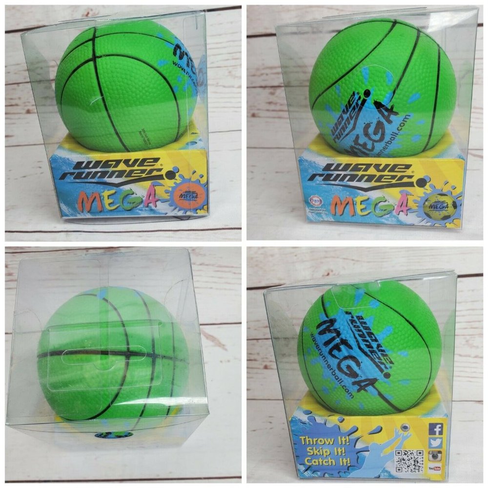 Waverunner Mega Ball Green Basketball